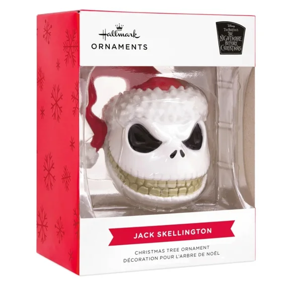 Disney Tim Burton's The Nightmare Before Christmas Jack Skellington Head - Picture 6 of 6